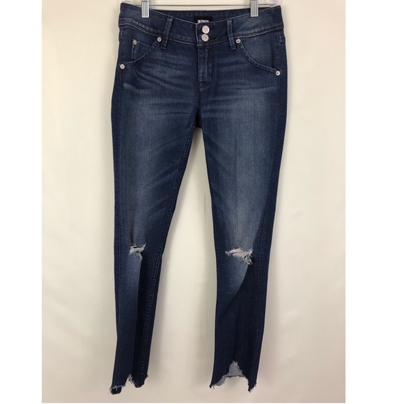 Hudson Collin Skinny Crop Raw Hem Size 26 NWT - Picture 3 of 8